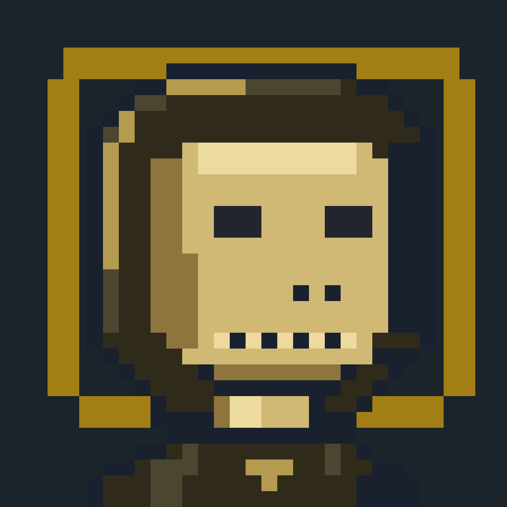 Gilt Shade — Skeleton